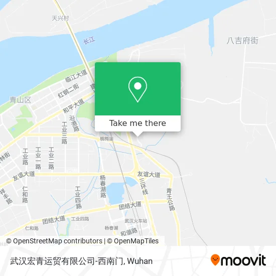 武汉宏青运贸有限公司-西南门 map