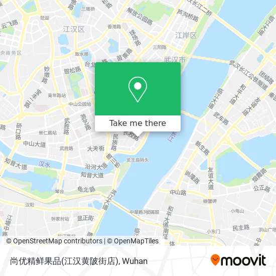 尚优精鲜果品(江汉黄陂街店) map