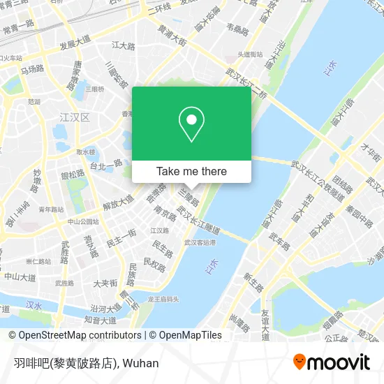 羽啡吧(黎黄陂路店) map