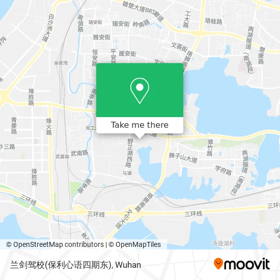 兰剑驾校(保利心语四期东) map