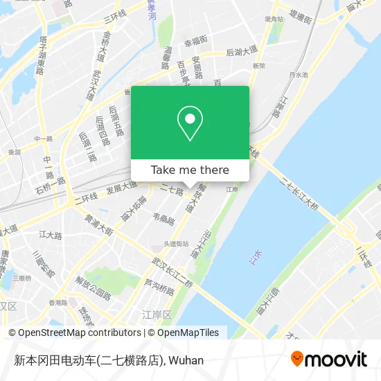 新本冈田电动车(二七横路店) map