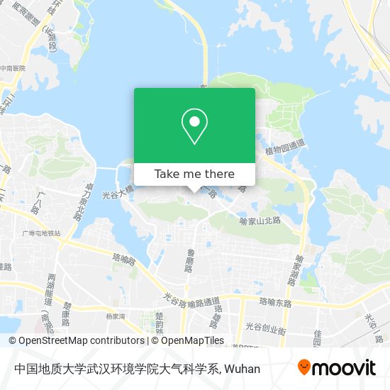 中国地质大学武汉环境学院大气科学系 map