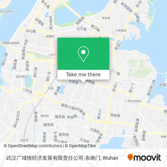 武汉广域情经济发展有限责任公司-东南门 map