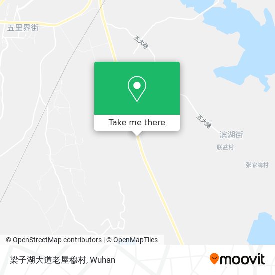 梁子湖大道老屋穆村 map