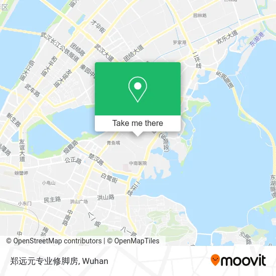 郑远元专业修脚房 map