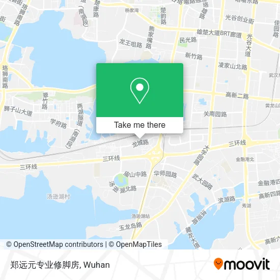 郑远元专业修脚房 map