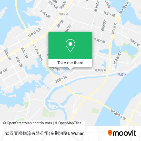 武汉青顺物流有限公司(东荆河路) map