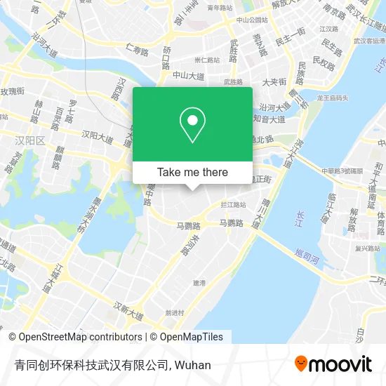 青同创环保科技武汉有限公司 map