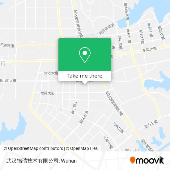 武汉锦瑞技术有限公司 map