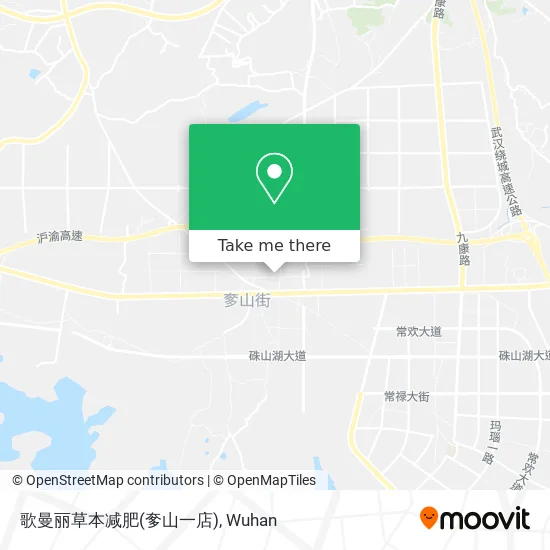 歌曼丽草本减肥(奓山一店) map