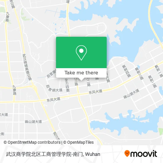 武汉商学院北区工商管理学院-南门 map