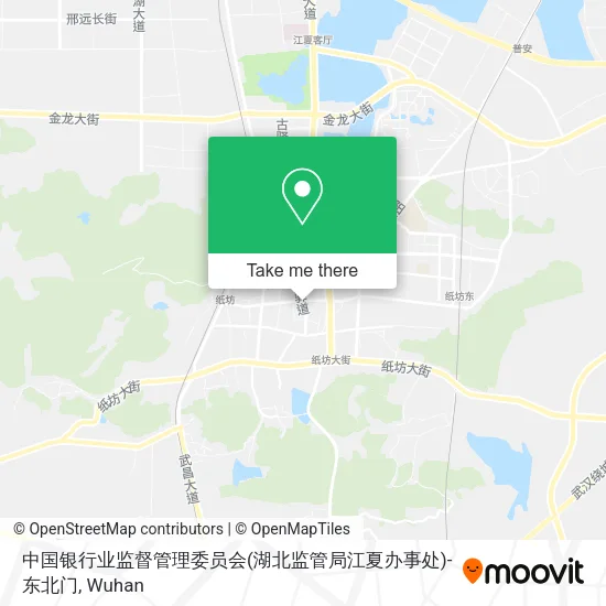 中国银行业监督管理委员会(湖北监管局江夏办事处)-东北门 map