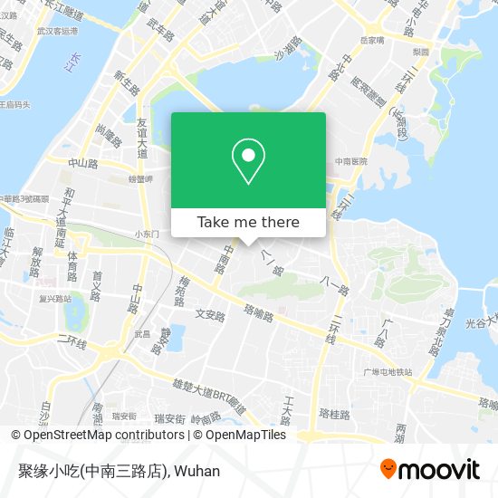 聚缘小吃(中南三路店) map