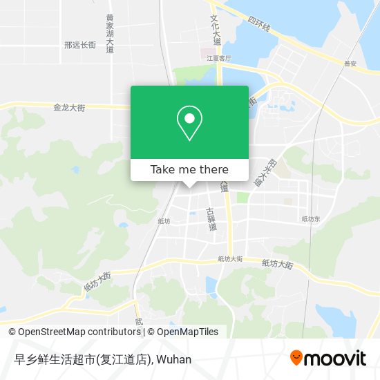 早乡鲜生活超市(复江道店) map