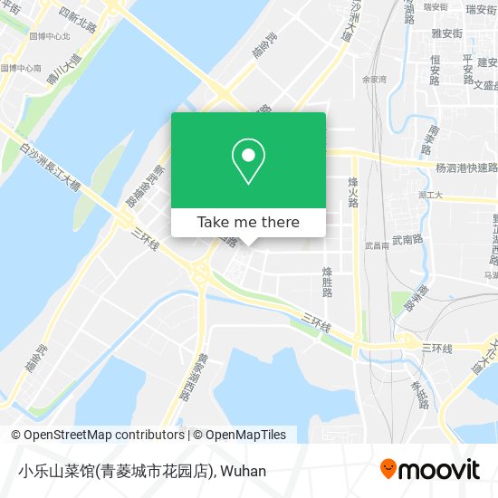 小乐山菜馆(青菱城市花园店) map