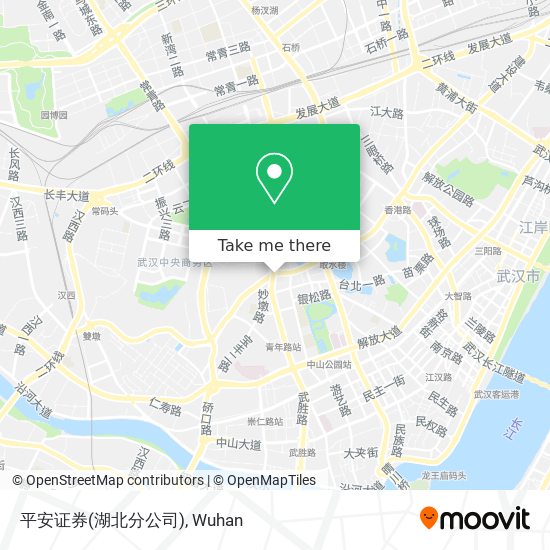 平安证券(湖北分公司) map