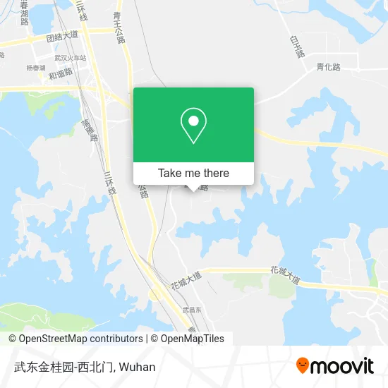 武东金桂园-西北门 map