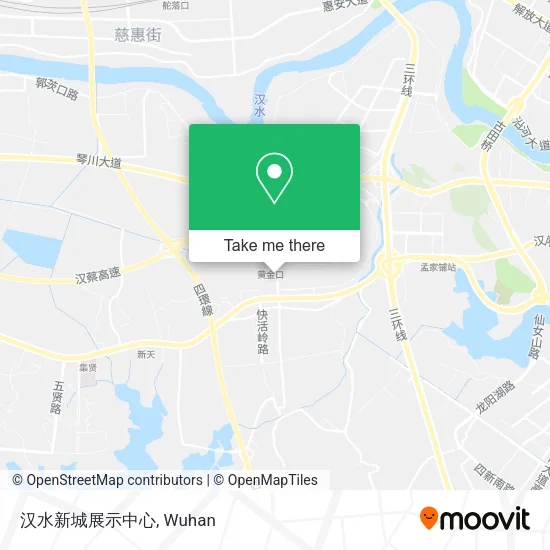 汉水新城展示中心 map