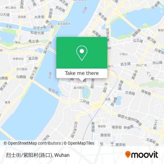 烈士街/紫阳村(路口) map