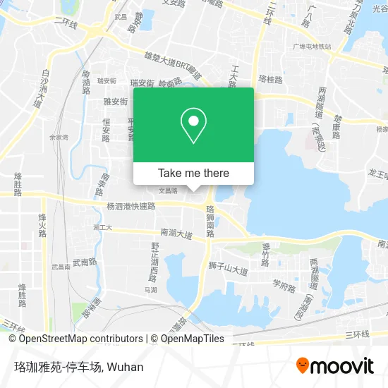 珞珈雅苑-停车场 map