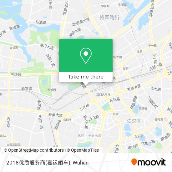 2018优质服务商(嘉运婚车) map