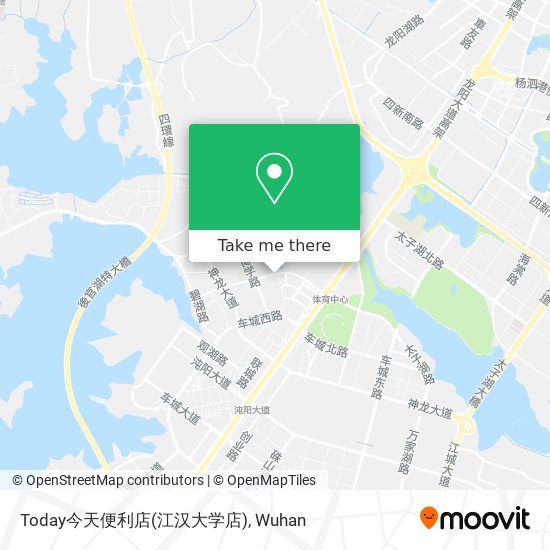 Today今天便利店(江汉大学店) map