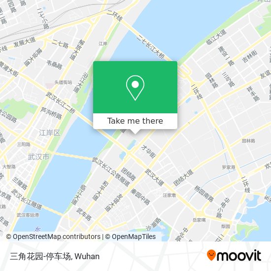 三角花园-停车场 map