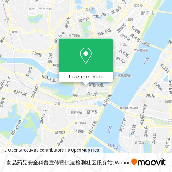 食品药品安全科普宣传暨快速检测社区服务站 map