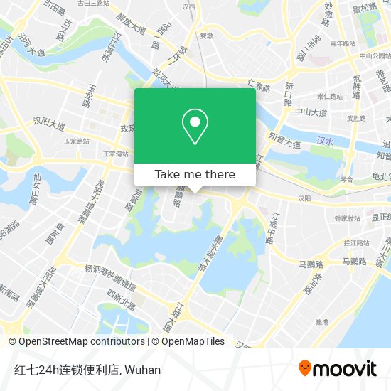 红七24h连锁便利店 map