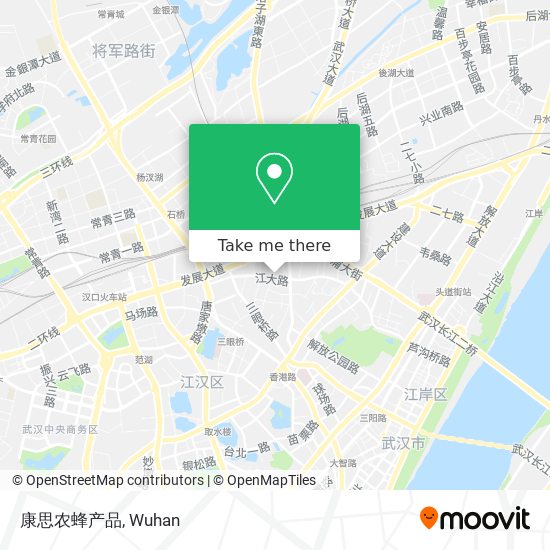 康思农蜂产品 map