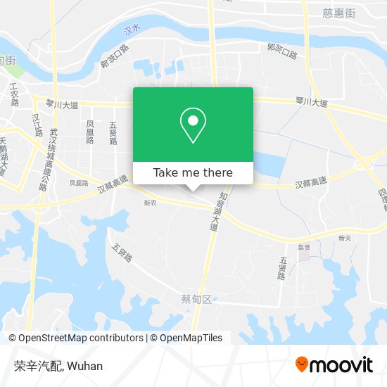荣辛汽配 map