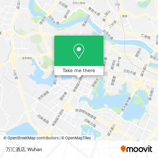 万汇酒店 map