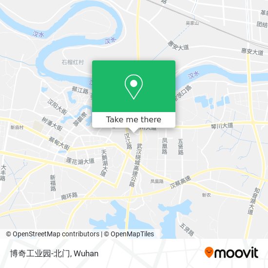 博奇工业园-北门 map