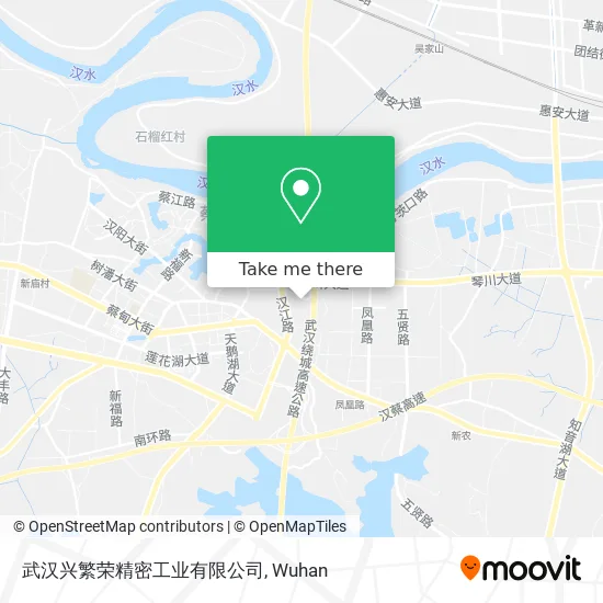武汉兴繁荣精密工业有限公司 map