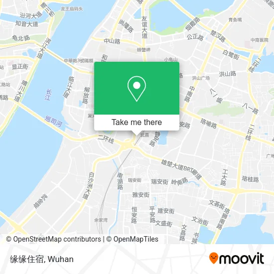 缘缘住宿 map