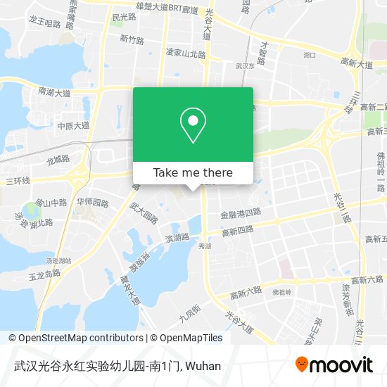 武汉光谷永红实验幼儿园-南1门 map