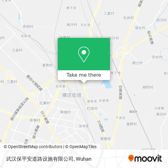 武汉保平安道路设施有限公司 map