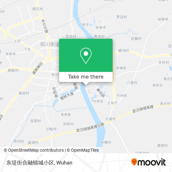 东堤街合融锦城小区 map