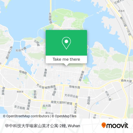 华中科技大学喻家山英才公寓-2幢 map