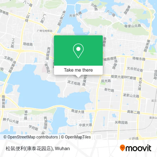 松鼠便利(康泰花园店) map