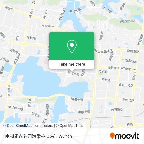 南湖康泰花园海棠苑-C5栋 map