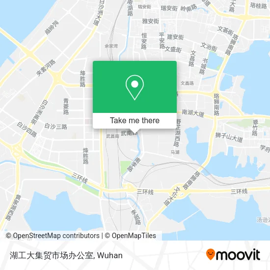 湖工大集贸市场办公室 map