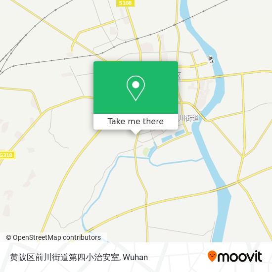 黄陂区前川街道第四小治安室 map