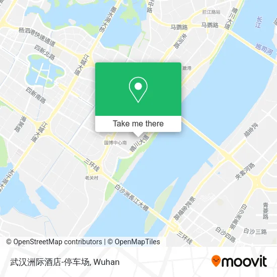 武汉洲际酒店-停车场 map