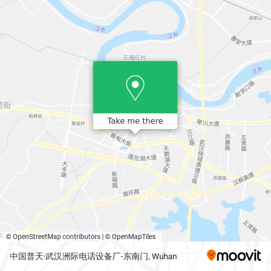 中国普天·武汉洲际电话设备厂-东南门 map