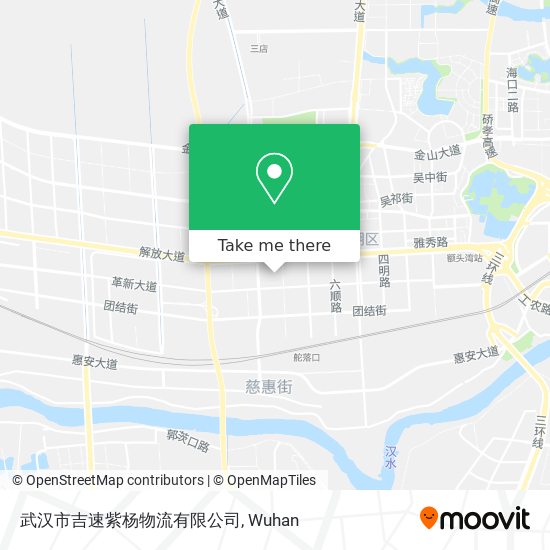 武汉市吉速紫杨物流有限公司 map