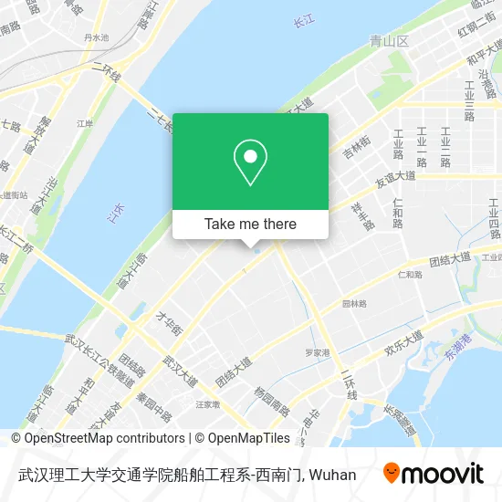 武汉理工大学交通学院船舶工程系-西南门 map