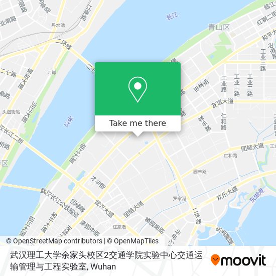 武汉理工大学余家头校区2交通学院实验中心交通运输管理与工程实验室 map