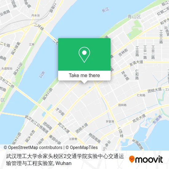 武汉理工大学余家头校区2交通学院实验中心交通运输管理与工程实验室 map
