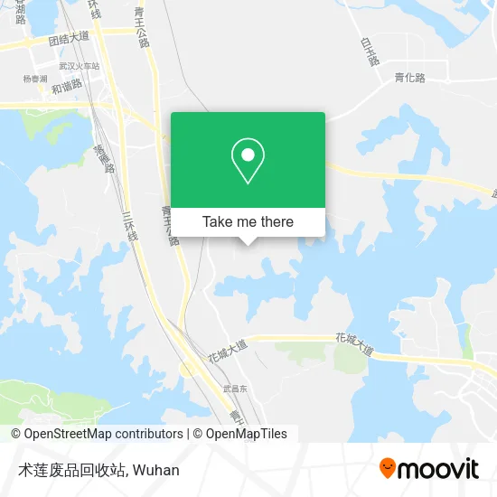 术莲废品回收站 map